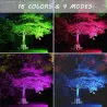 60W - Bluetooth - RGB - LED flomlys - utendørs reflektor med musikk