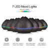 Ultralyds luftfugter - diffuser for æteriske olier - LED - 500ml