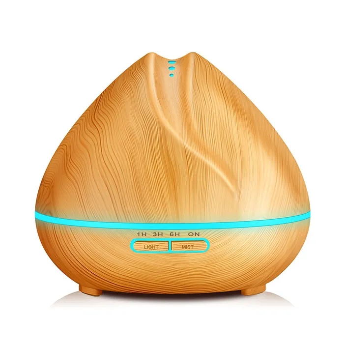 Ultralyd luftfukter - diffuser for essensielle oljer - LED - 500ml