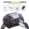 Mini rechargeable flashlight - headband lamp - motion sensor - USB - LED - 3000LMTorches