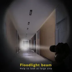 T6 - LED flashlight - 5 lighting modes - waterproofTorches