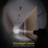 T6 - LED-taskulamppu - 5 valaistustilaa - vedenpitävä