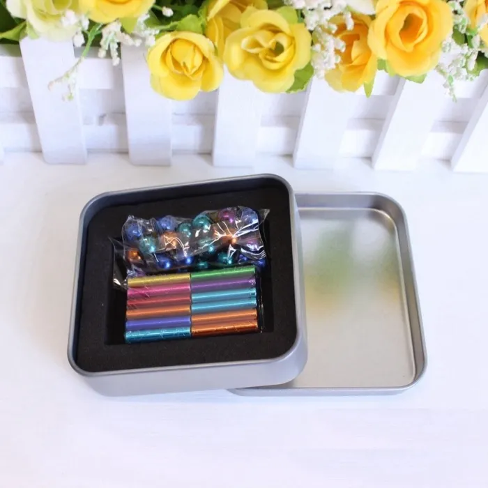 Neodym magnetiske kuler / pinner - byggeklosser