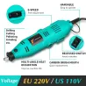 Mini electric drill with drill bits - variable speed - setBits & drills