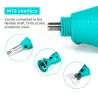 Mini elektrisk drill med bor - variabel hastighet - sett