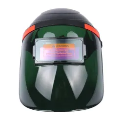 Casque de soudage à assombrissement automatique solaire - réglable - masque à bascule