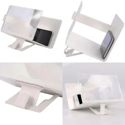 Yleiskäyttöinen puhelimen näytön vahvistin - 3D-video - projektori - teline - pidike - teline