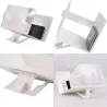 Universal telefon skærmforstærker - 3D video - projektor - beslag - holder - stativ