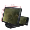 Universal telefon skærmforstærker - 3D video - projektor - beslag - holder - stativ