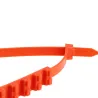Auton talvirenkaiden luistonestoketjut - nylon - 10 kpl
