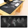 Tapis de souris antidérapant - caoutchouc - imperméable - Carte du monde