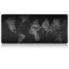 Tapis de souris antidérapant - caoutchouc - imperméable - Carte du monde