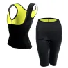 Slanking / vekttap bukser / vest - sauna effekt - fitness treningssett