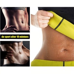 Wyszczuplające / odchudzające spodnie / kamizelka - efekt sauny - zestaw do treningu fitnessFitness
