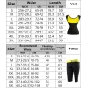 Slanking / vekttap bukser / vest - sauna effekt - fitness treningssett
