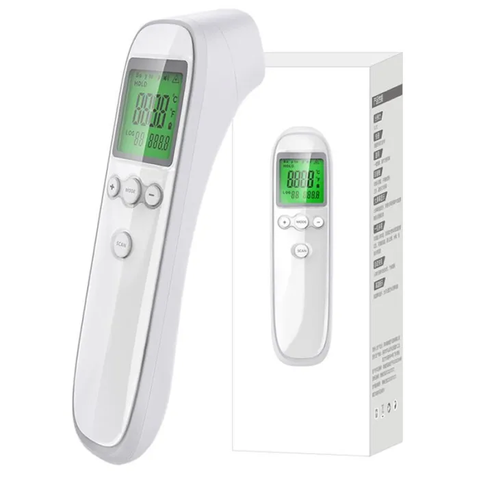 Digitale infraroodthermometer - voorhoofd / oor - contactloos - LCD-displayThermometers