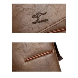 Bolsa de ombro vintage de couro