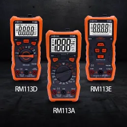 113E - digitale multimeter - AC/DC/spanningstester - 6000 counts - met achtergrondverlichting/magneetMultimeters