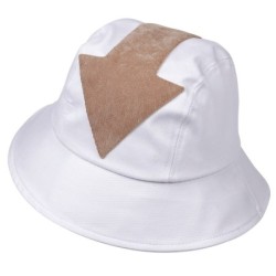 Chapéu de verão - estilo balde - símbolo de seta impresso