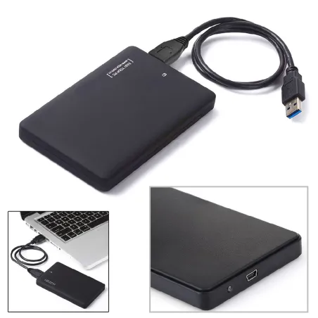 Boîtier de disque dur 2,5" USB 2.0 externe SATA - avec câble USB