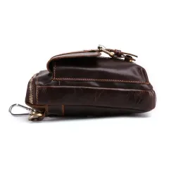 Piccola borsa a tracolla in pelle