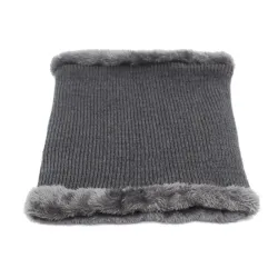 Herre vinterlue med skjerf - sett