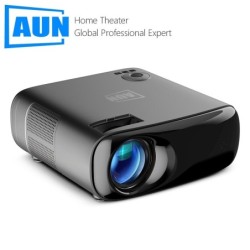 ProyectoresAUN AKEY9S - Proyector LED HD - Android - Bluetooth - WIFI - 4K - 1080P