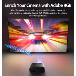 AUN AKEY9S - LED HD -projektori - Android - Bluetooth - WIFI - 4K - 1080P