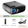AUN AKEY9S - LED HD -projektori - Android - Bluetooth - WIFI - 4K - 1080P
