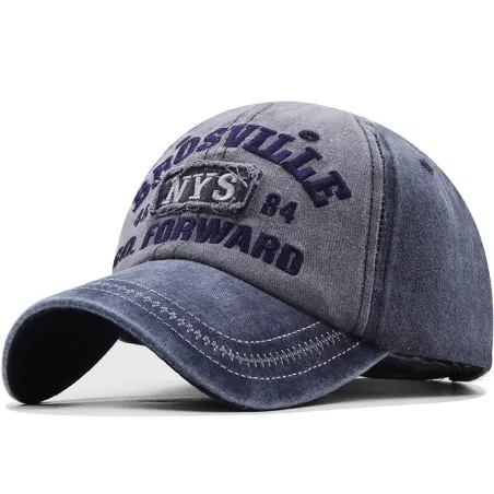 Bomuldsbaseballkasket - NEW YORK broderi