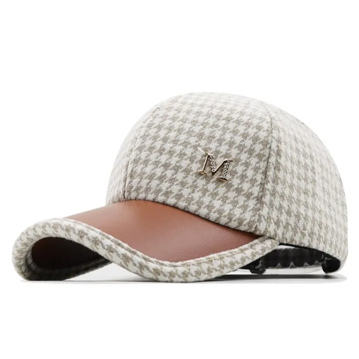 Cappello da baseball alla moda - Design a quadri britannici