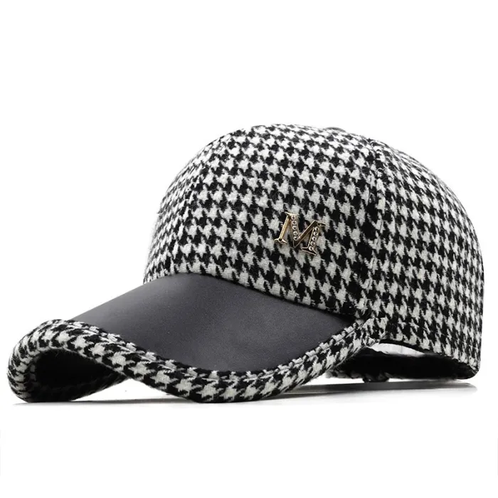 Trendy baseballhat - britisk ternet design