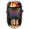Auto-darkening welding helmet - hellfire / skullHelmets