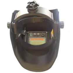 Casque de soudage auto-assombrissant - hellfire / crâne