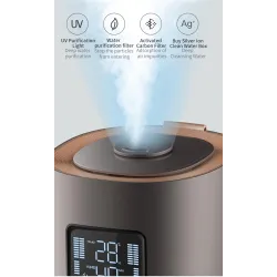 Luftfukter - UV-lampe - 5 L
