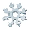 Multi-outil 18 en 1 - décapsuleur / tournevis inox - flocon de neige