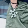 18 in 1 Multitool – Flaschenöffner/Schraubendreher aus Edelstahl – Schneeflocke