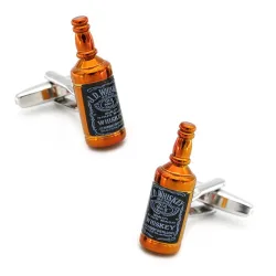 Mansjettknapper på whiskyflasker