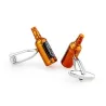 Boutons de manchette bouteille de whisky