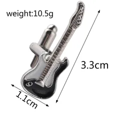 Gitarformede mansjettknapper