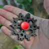 23-i-1 multiverktyg - fidget spinner - flasköppnare - skiftnyckel - snöflinga i rostfritt stål