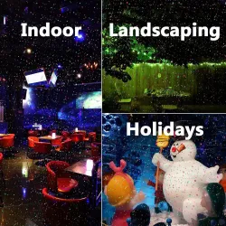 LED sterrenhemel projector - draaibaar - IP65 waterdichtPodium- en evenementenverlichting