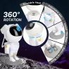 LED-projektor - nattlys - roterbart - stjernehimmel - galakse - astronautform