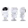 LED-projektor - nattlys - roterbart - stjernehimmel - galakse - astronautform