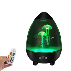 Eggformet nattlampe - RGB - svømmemaneter