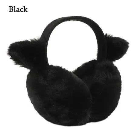 Warme Winter-Ohrenschützer - mit Katzenohren