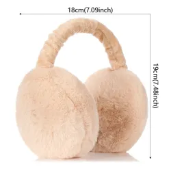 Store varme luftige høreværn - foldbare