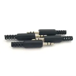 Fiche jack audio casque - connecteur mâle - 35mm - 5 pièces