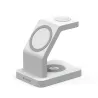 3 i 1 magnetisk trådløs oplader - hurtig opladning - til iPhone - Apple Watch - AirPods