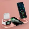 Trådløs oplader - hurtigopladningsstander - til iPhone - Apple Watch - AirPods